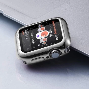 

Apple Watch Screen Protector Cover Apple Watch Full Protective Case Apple Watch TPU Cover TPU HD Ultra-Thin Cover 38-44mm D30