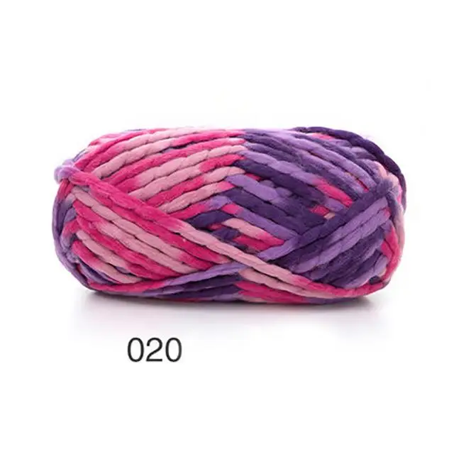 500 г/мяч красочные толстые исландские пряжи акрил для ручная вязка крючком перчатки из грубой пряжи для DIY подушки шляпа FZ384 - Цвет: N020