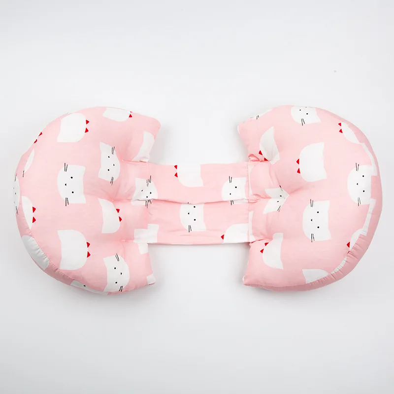 cat pink Многофункциональная Подушка для беременных и кормящих для беременных женщин Подушка для беременных спальные подушки для тела U C постельные принадлежности Подушка для кормления - Цвет: cat pink