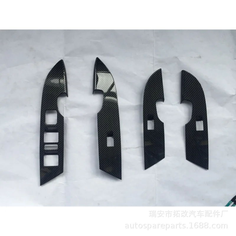 Togox натуральный продукт 4S для Great Wall Hover H4 карбоновое волокно шаблон подъемник стекол переключатель праздничное освещение бар