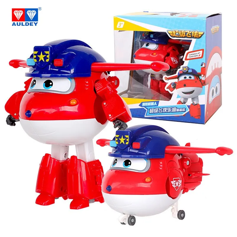 Экшн фигурки AULDEY Super Wings трансформирующий спасательный робот