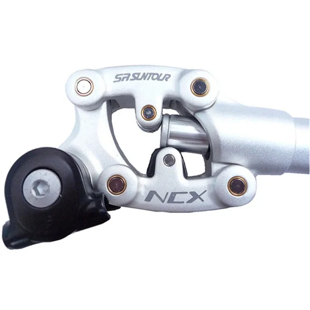 SR Suntour NCX велосипед подвески подседельный 400 мм* 27,2/28,6/30,0/30,1/30,4/30,8/31,6/33,9 велосипедный Подседельный штырь w/Чехол - Цвет: 30.0 Silver