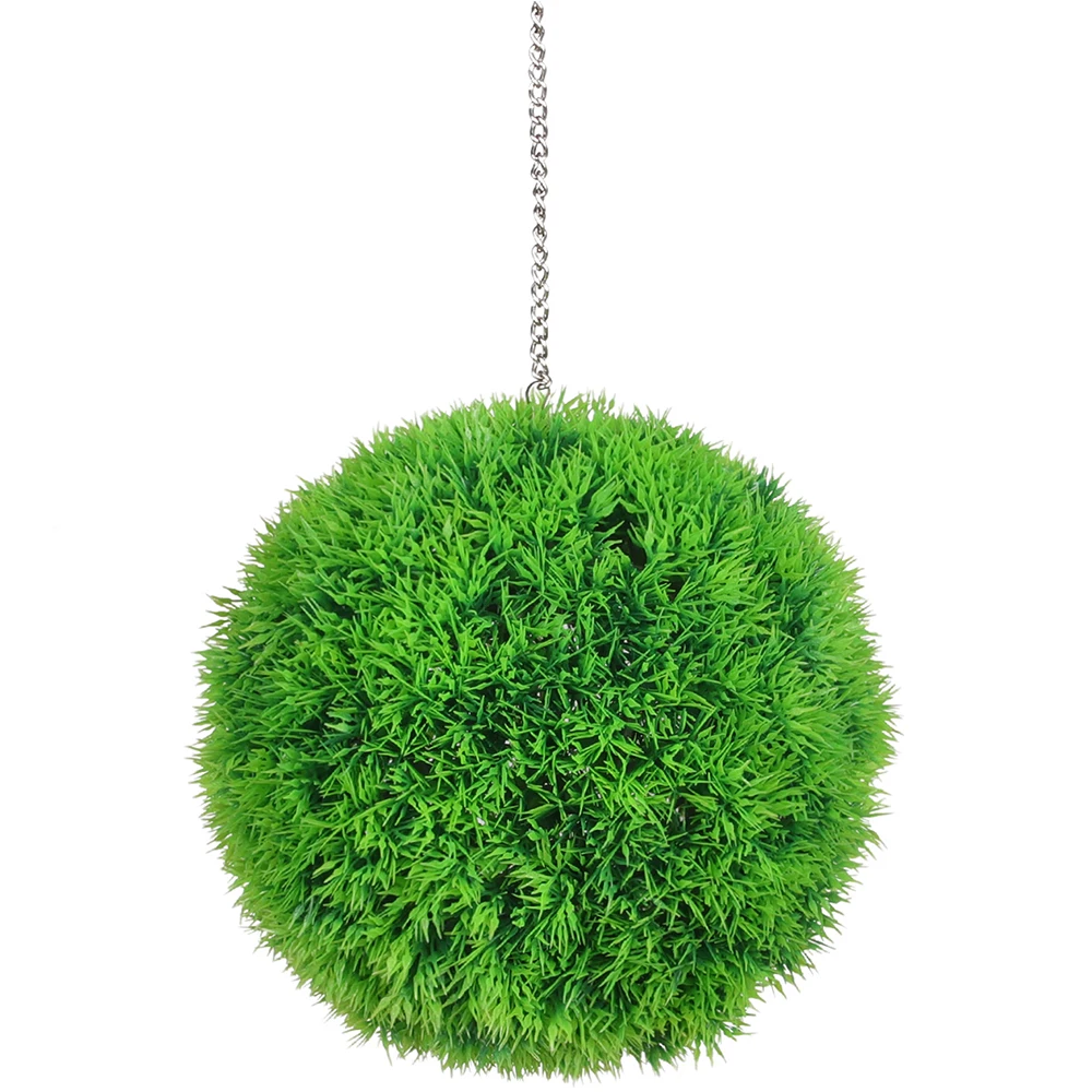 

Ball Shaped Artificial Grass Mat Realistic Fake Grass Thick Lawn Self-draining Grass Mat for Landscape Balcony Wedding Decor