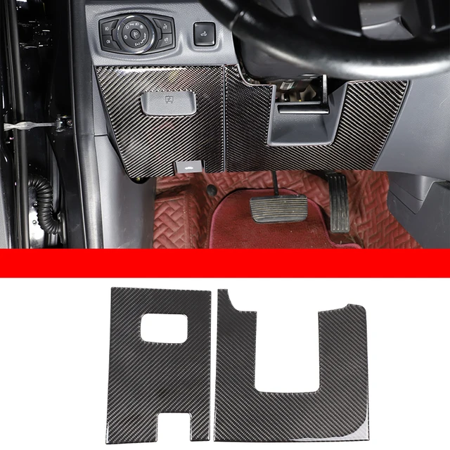 For Ford Ranger Wildtrak 2015-2021 Car Gear Panel Central Control Instrument Decorative Panel Interior Sticker Car Accessories Style 28