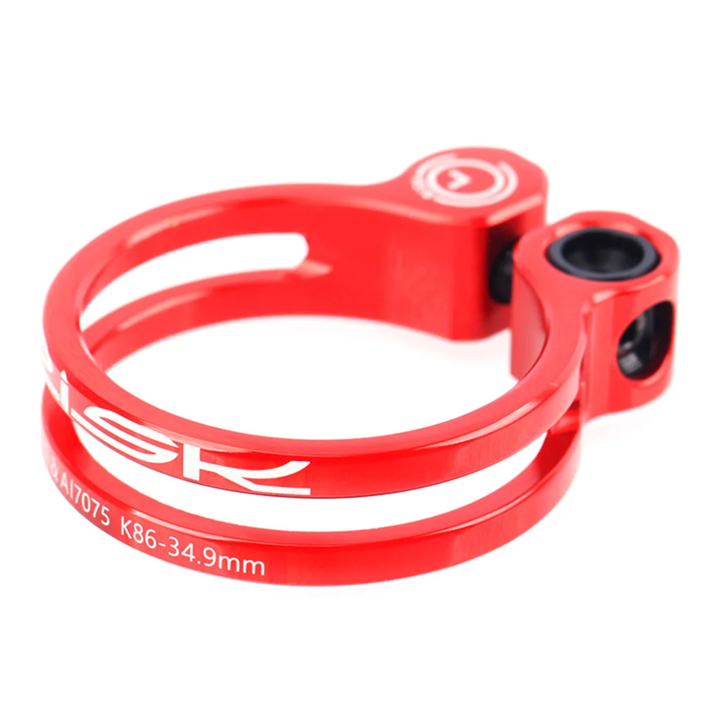 RISK Cycling Seatpost Clampping Ring Collar Clip Aluminum Titanium alloy Components 31.8/34.9mm Optional Diameter