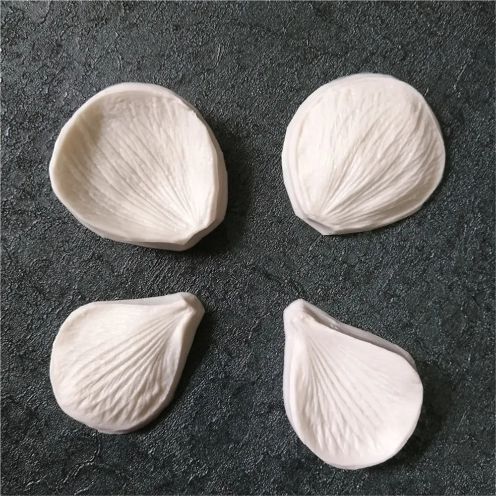 

Chrismas Cake Molds Designer Simulates Flower Patterns Press Mould Ranunculus Stampi In Silicone Per Gesso Concrete Mold