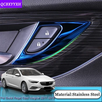 

For Buick Regal Opel Insignia 2017-2019 Holden Commodore (ZB) 2018 2019 Car Door Unlock Panel Stickers Sequins Car Accessories