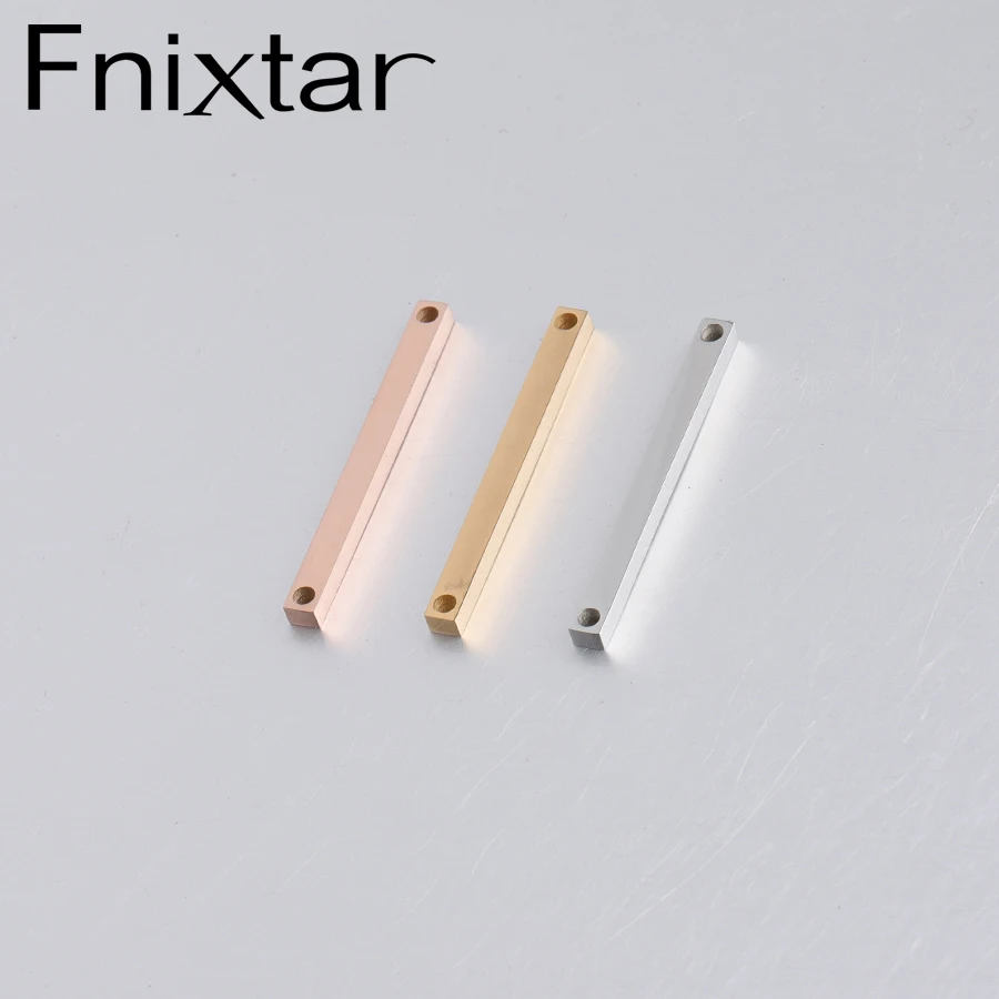 Fnixtar 2 5*3*35 мм из нержавеющей стали зеркальная полированная прямоугольная