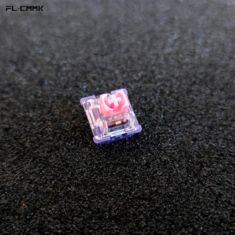 FL·ESPORTS Switch Ice Mint Bauhinia ROSA RGB Mechanical Keyboard DIY gaming computer keyboard