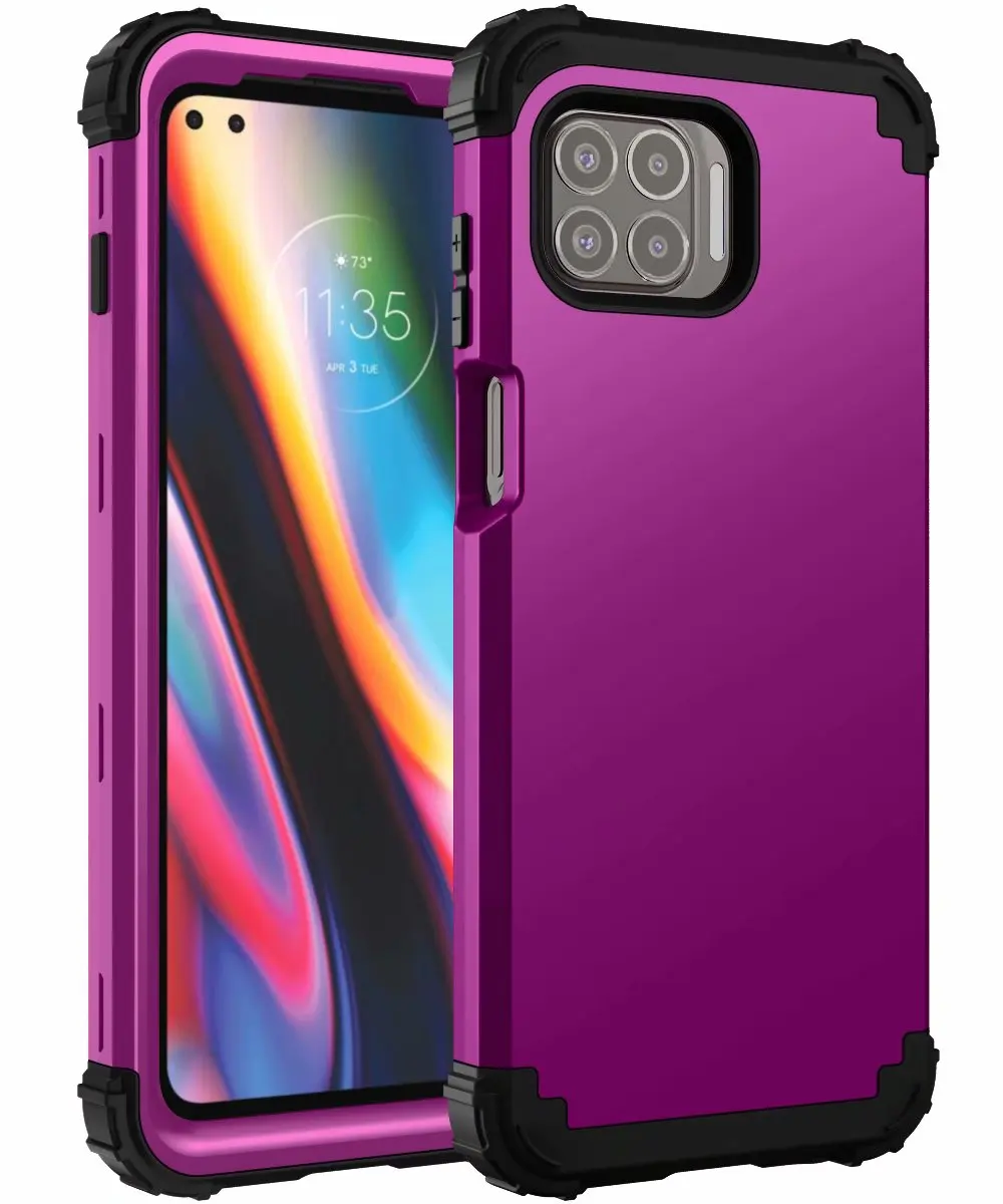 Rugged Hybrid Armor Defender Shockproof Protective Case for Maximum Impact Protection