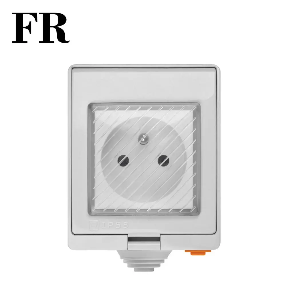 FR Plug Sonoff S55 Wi-Fi умная водонепроницаемая розетка домашняя умная телефонная розетка с дистанционным управлением Водонепроницаемая умная розетка - Комплект: FR Plug