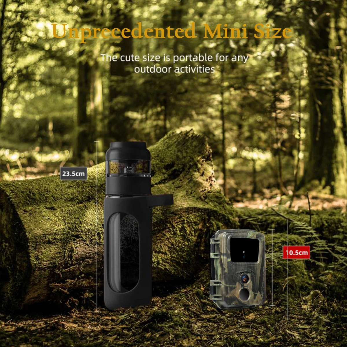 SUNTEK Mini Hunting Trail Camera Wildlife 1080P 20MP Scouting Cam Night Vision 