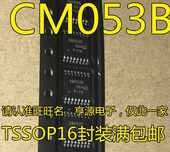 10 шт. импорт CD4053BPWR мультиплексный переключатель IC печати CM053B патч TSSOP16