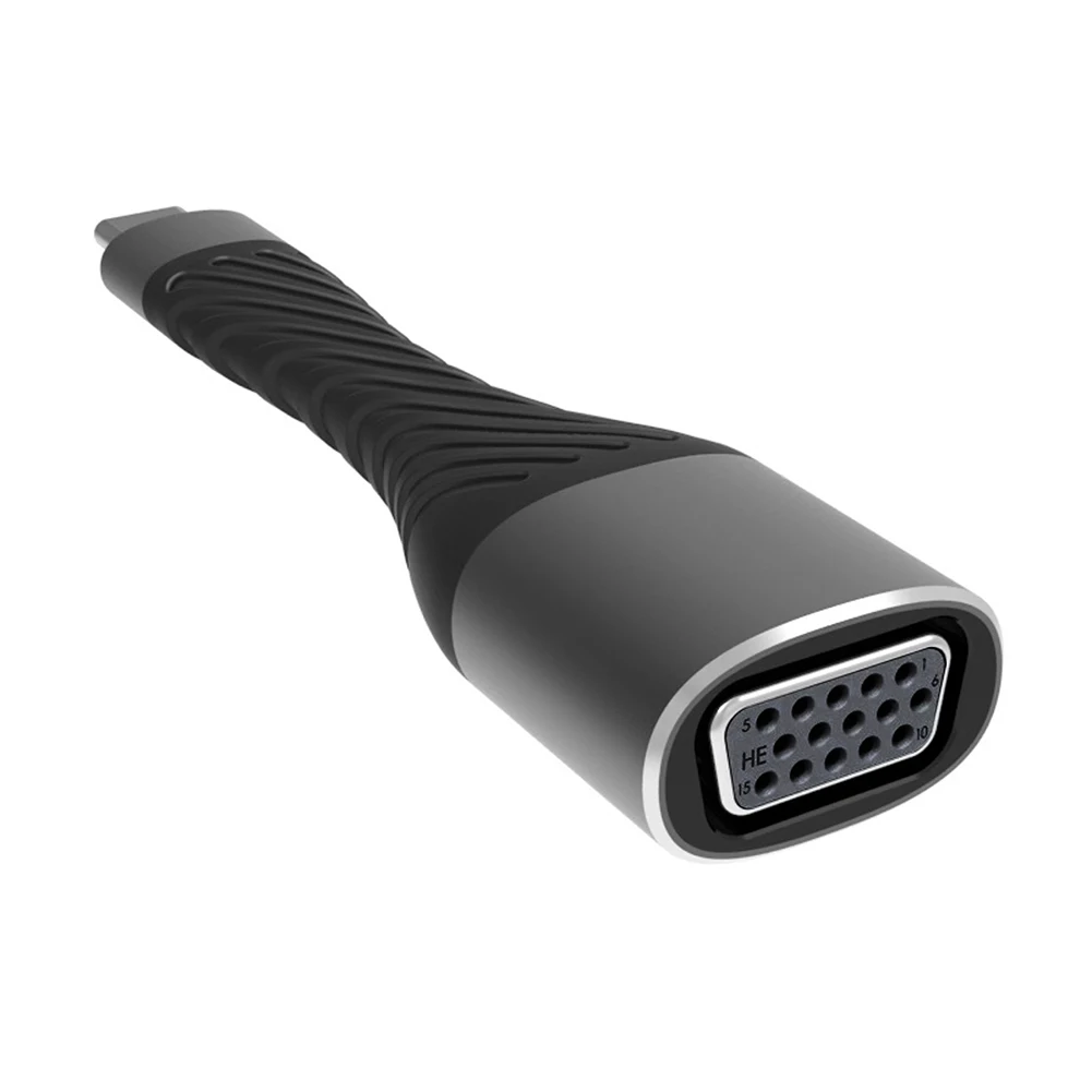 Адаптер type-C-VGA портативный адаптер type C 4K HDMI 4K@ 30HZ Thunderbolt для Macbook huawei P30 samsung S11