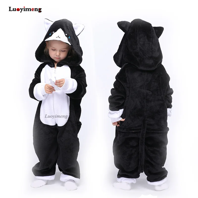 Kigurumi Pajama For Children Pajamas Girls Anime Unicorn Panda Onesie Kids Costumes Boys Sleepwear Winter Licorne Pyjamas Kids