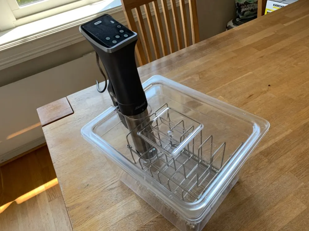 Sous Vide контейнер с крышкой 11L резервуар для воды Ванна циркулятора кулинарная