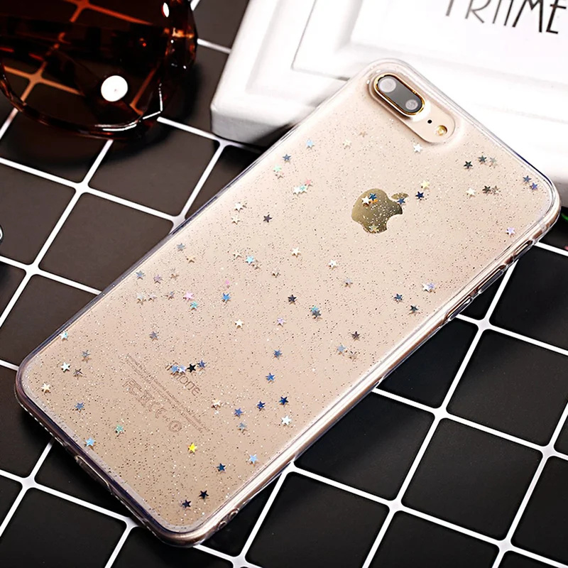 LLZ.COQUE Блестящий ТПУ бампер силиконовый Алмазный прозрачный противоударный чехол