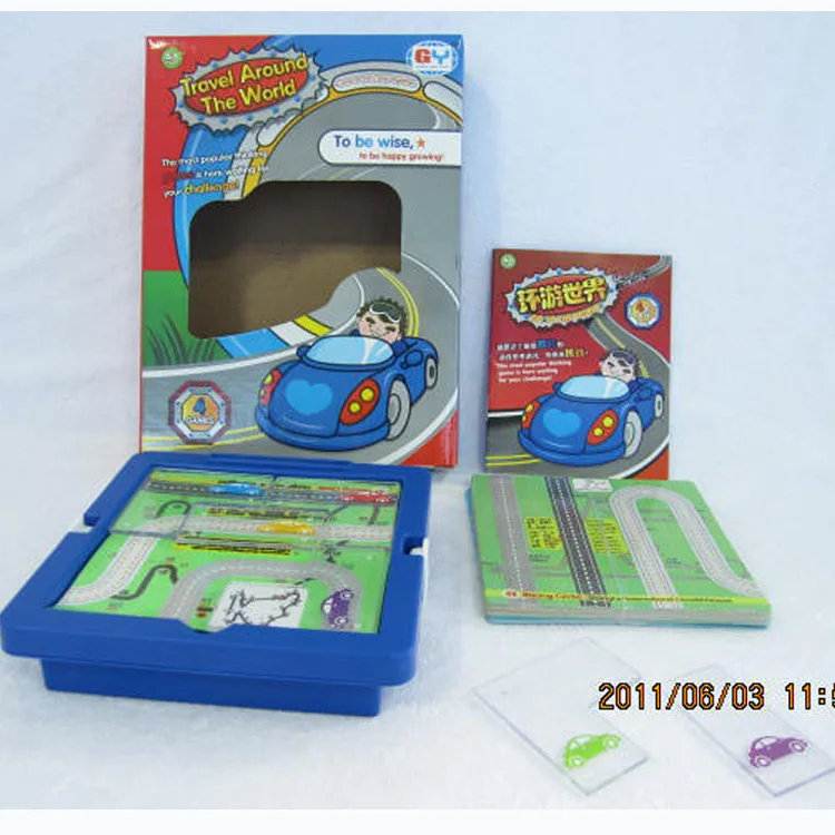

Children Early Childhood Educational Toy Travel around World Game Parent And Child Interactive Tabletop Game