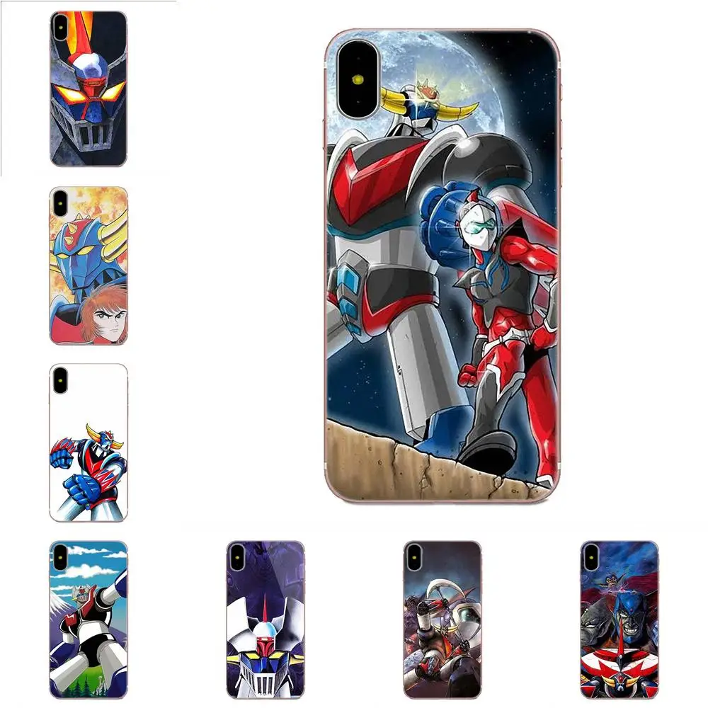 Аниме Grendizer G5 японский робот мягкий оригинал для Sony Xperia Z Z1 Z2 Z3 Z4 Z5 compact Mini M2 M4 M5 T3 E3 E5