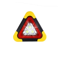 Segnale di emergenza per caricabatterie USB per treppiede con illuminazione a triangolo riflettente a LED per auto