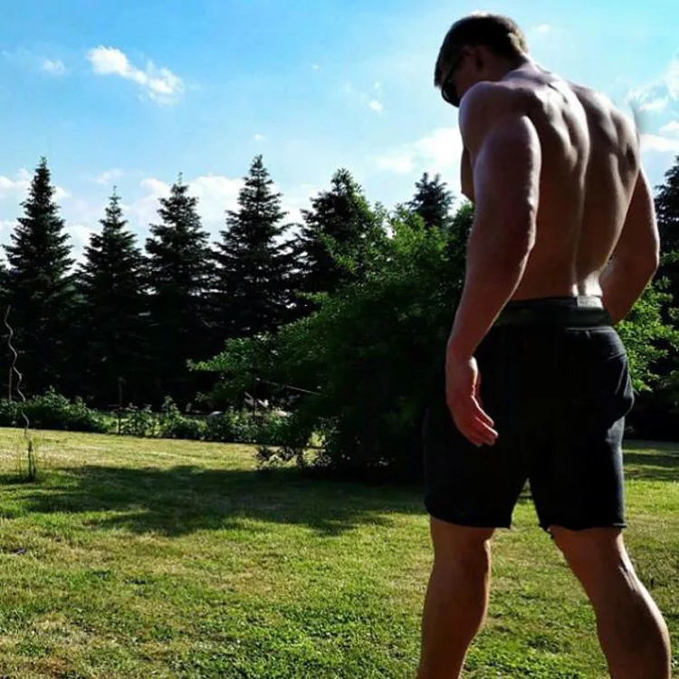 

Muscle Fitness Brothers Summer Elasticity Sports Shorts Men's Casual Shorts Running Training Pants Customizable