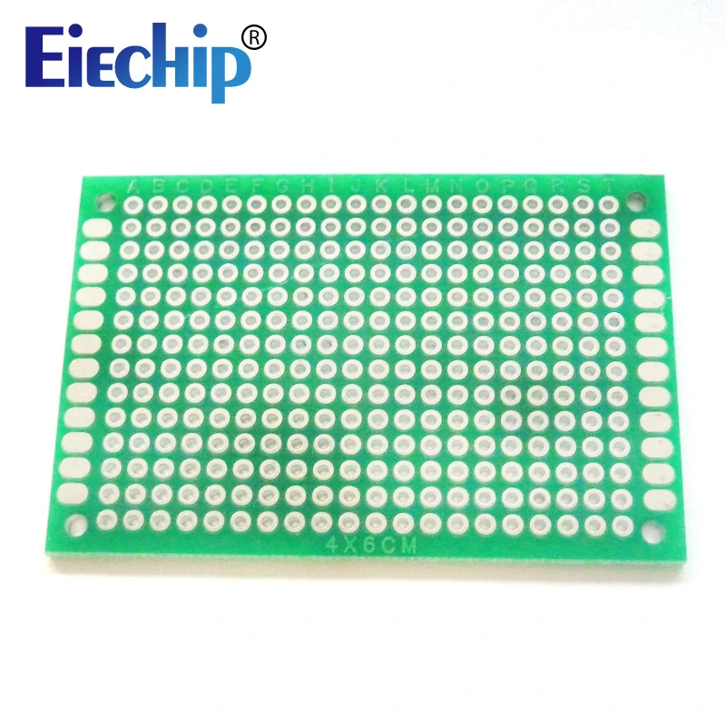 AUXcell 4x6cm Double Sided Universal Printed Circuit Board for DIY Soldering 10pcs