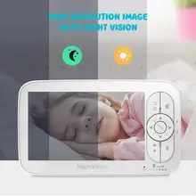 HeimVision HMA36MQ Baby Monitor with Camera Wireless Video Nanny 720P HD Security Night Vision Temperature Sleep Camera 5.0 Inch
