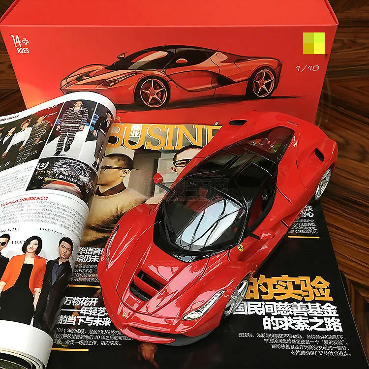 1/18 Exquisite New Special Die-cast Metal Supercar Desktop Display Collection Model |