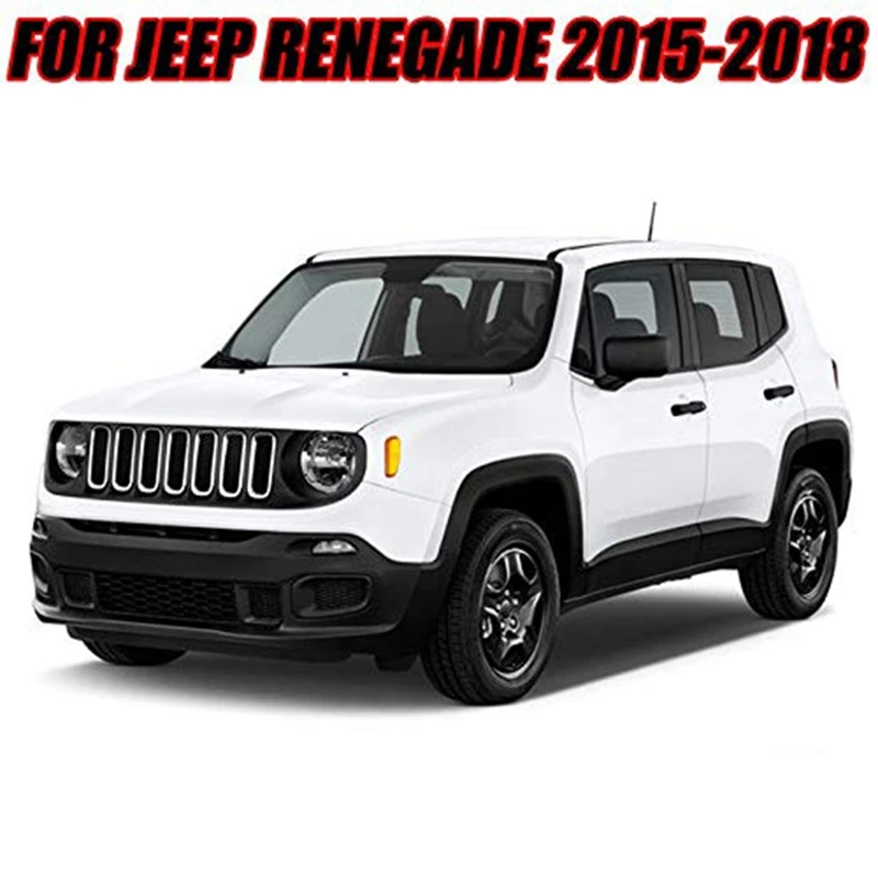Наружные части для Jeep Renegade хромированный задний бампер противотуманный светильник противотуманная фара накладка рамка форма
