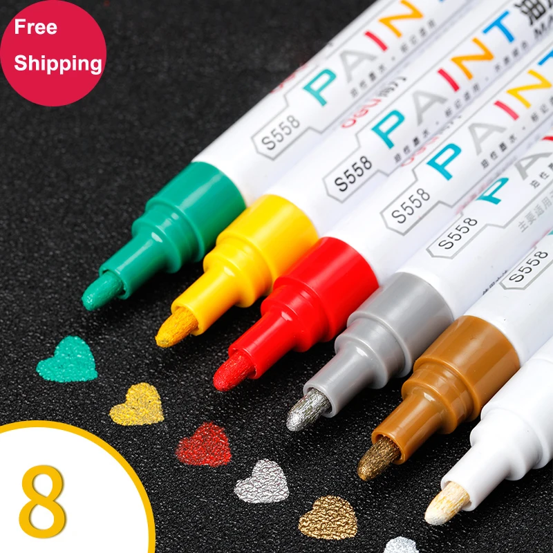 Paint Pen Waterproof Permanent Oily Paint Marker Pen Shoe Graffiti