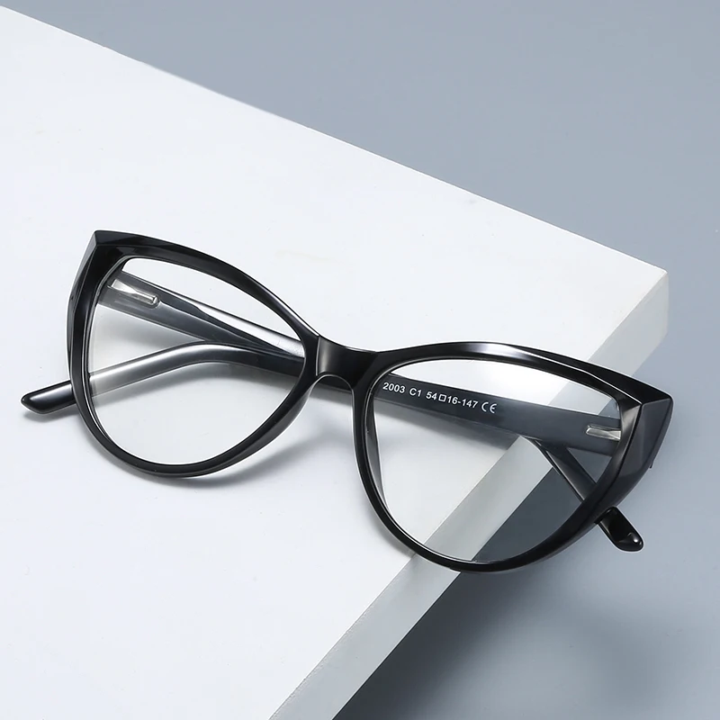 Gmei Optical Transparent Clear Glasses Frame Cat Eye Eyeglasses Frames Women Fashion Prescription Spectacles 2003 eyeglasses frames eyewear frames women glasses fashion eyeglasses