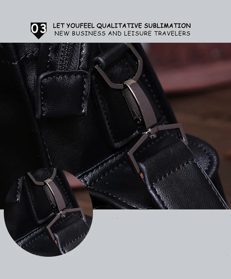 Crazy Horse Black Brown Bussines Bag Men Leather Bags Briefcases Work With Compartments Male Casual Solid Attache Case 0016