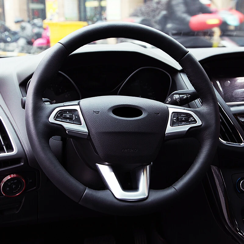 ABS-Plastic-Steering-Wheel-Protection-Cover-Trim-Stickers-for-Ford-Focus-4-MK4-Ecosport-Kuga-Escape