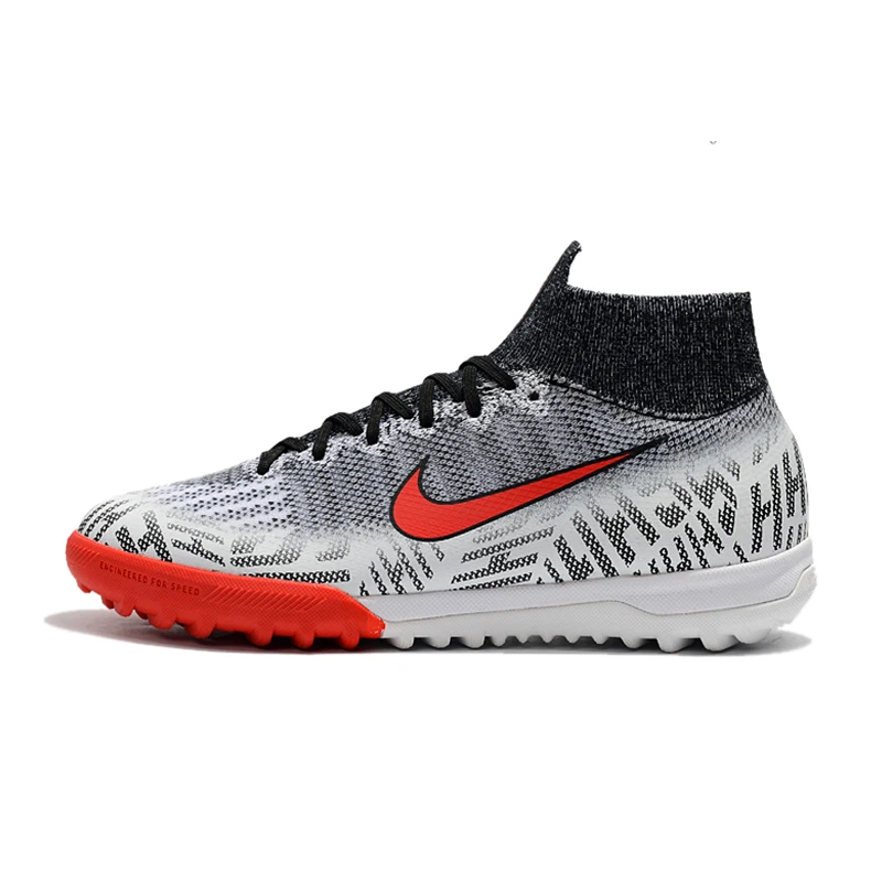 Nike Mercurial SuperflyX VI 360 Elite TF футбольные бутсы Euphoria Pack кроссовки мужские синие бутсы - Цвет: Neymar