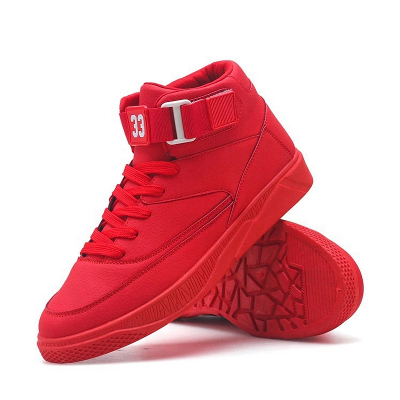 

Shoes Men High-top Flats Breathable Hard-Wearing Sneaker Lace-up Trend Outdoor Walking Casual Men Shoes Autumn And Winter