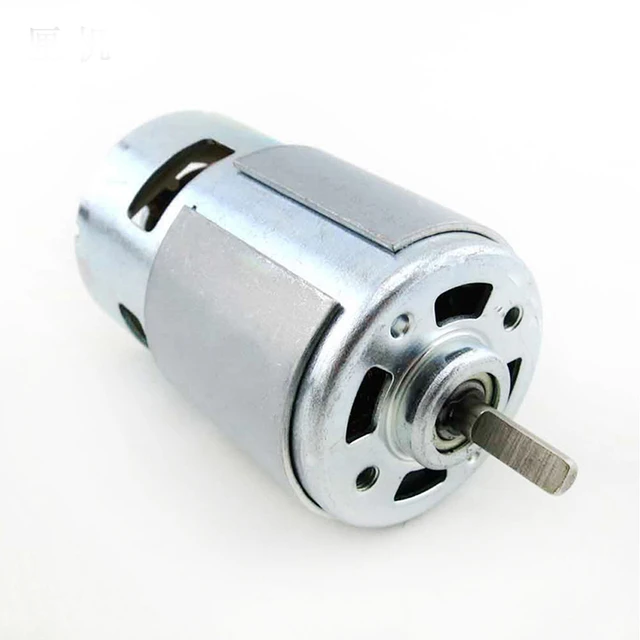 Small Motor 775 D-Shaft DC Motor With Bearing 12V-24V High Speed High Torque