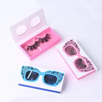 

New 10/30/40 pcs 10mm-25mm Lash Boxes Packaging Empty Eyelash Packaging Box Rectangle Lashes Case Eyelashes Package
