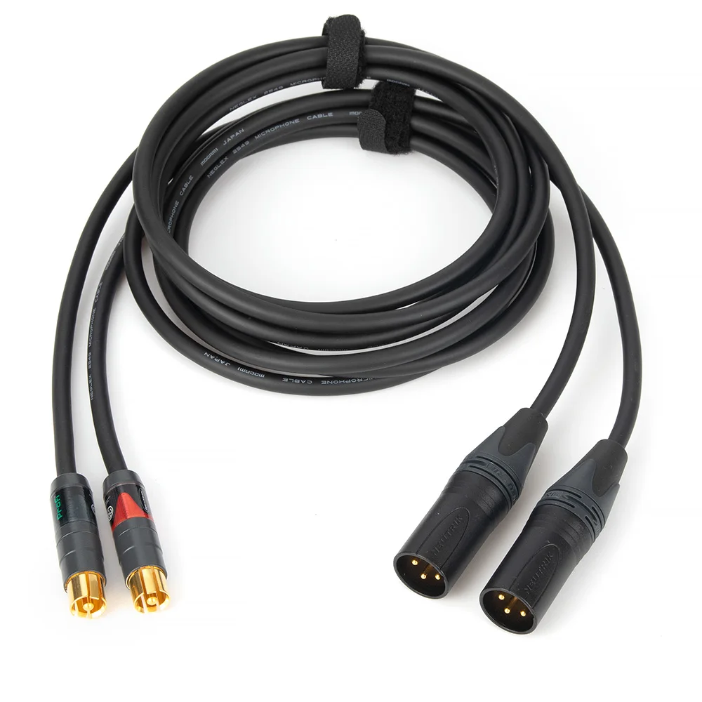Hifi оригинальный mogami 2549 neutrik штекер ручной работы rca xlr несбалансированный аудио