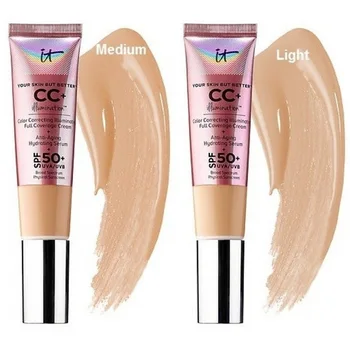 

It Cosmetics CC+ Cream Long Lasting Isolation SPF 50+ Makeup Face Base Liquid Foundation Make Up 32ml Whitening Concealer