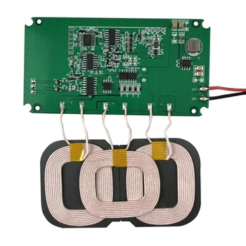 

QI Wireless Charger For Smart Phone PCB Circuit Board Fast Charging Module DIY Wireless Charger For Mobile Phone Accessories