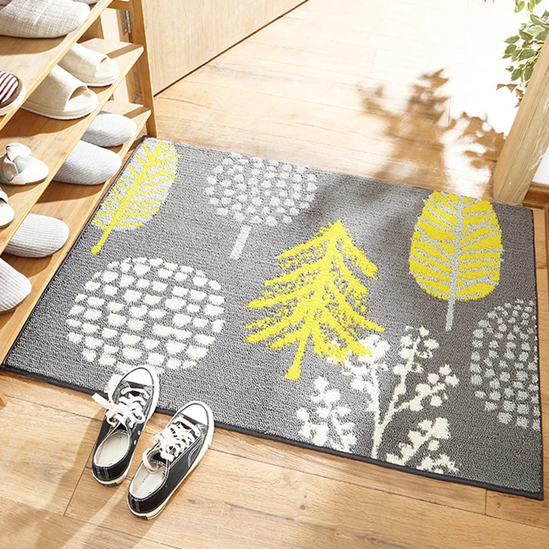 

Bathroom Rug Set Rub Resistant Door Mats Household Polypropylene Living Room Bedroom Kitchen Bedside Non-slip Carpet Foot Mats