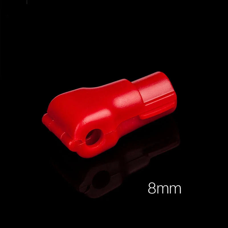 Red Dia 8mm 102 шт. EAS безопасности для предотвращения Дисплей ГАК СТОП ЗАМОК Анти-кражи евро тег для розничного магазина с Магнитная Съемная отмычка - Цвет: Red Dia 8mm