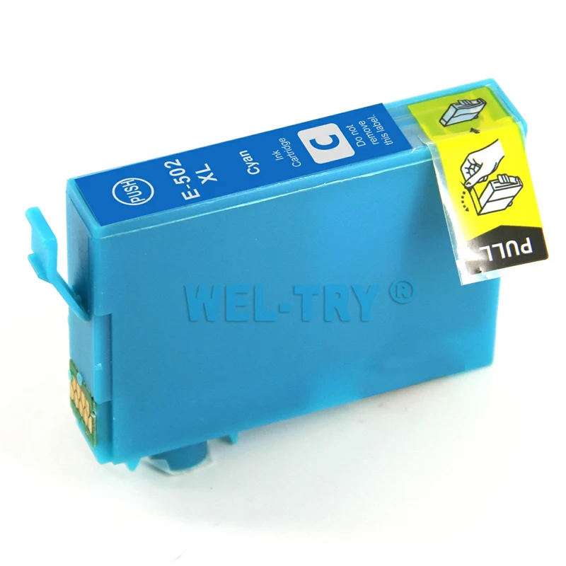 Совместимый чернильный картридж для EPSON 502 T502 XL для XP5100 XP5105 Wrokforce WF-2860DWF WF-2865DWF принтера, полные чернила с чипами