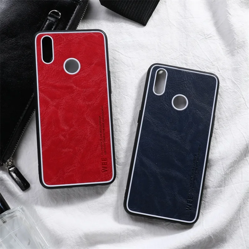 Чехол для OPPO Realme 5 Pro роскошный из искусственной кожи чехол силиконовый мягкий ТПУ