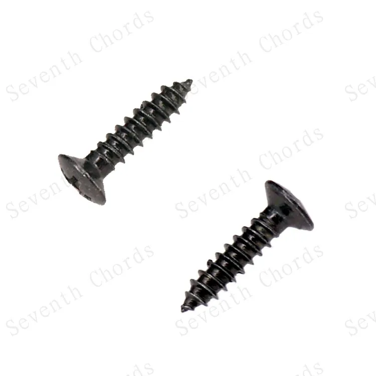 Винты для электрогитары 2 5*12 мм 60 шт.|screw license plate|screw keyplate front |