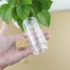 6 Pieces 47*100mm 120ml Glass Bottles Cork Stopper Test tube transparent Storage Jar Containers candy Glass Jars Vials DIY Craft 4