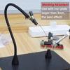 NEWACALOX Hot Air Gun Frame Soldering Iron Holder PCB Clip Soldering Station Heat Gun Stand Welding Tool 3