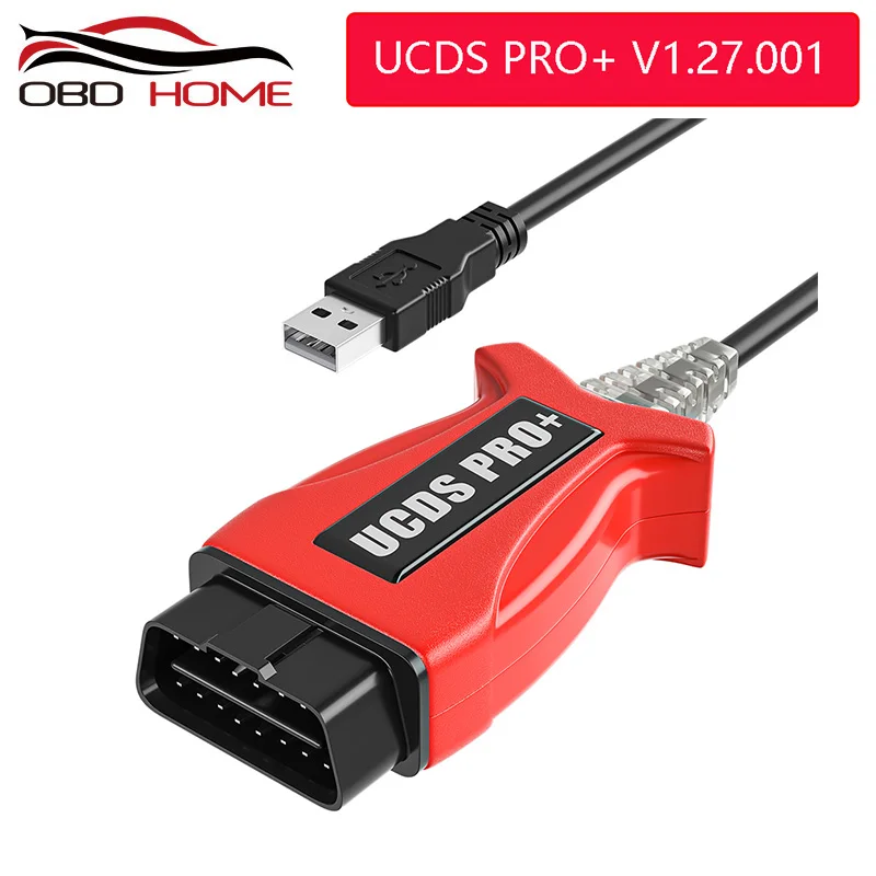 Автомобильные аксессуары UCDS Pro+ OBD2 сканер/V1.27.001 Замена кода читателя UCDS Авто/автомобильный диагностический инструмент для Fo-rd адаптер OBD кабели
