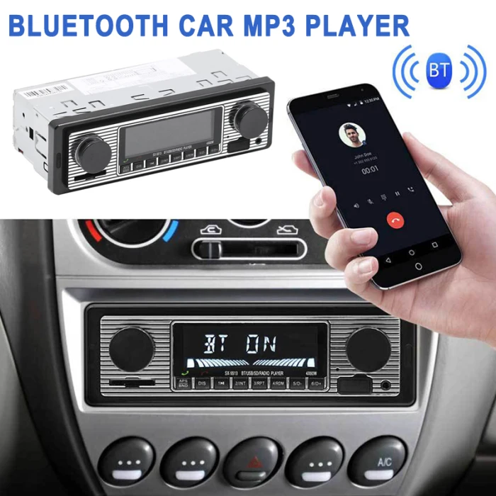 Bluetooth Радио MP3 музыкальный плеер USB AUX Стерео Аудио FM LCD Экран дисплея TD326
