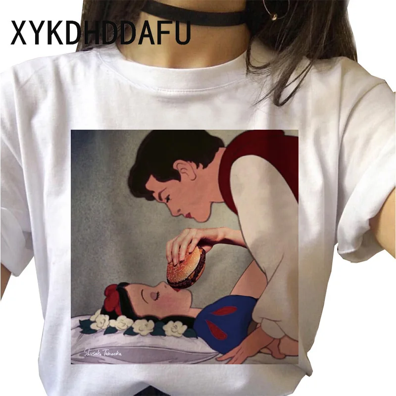 Vogue Princess T Shirt Women 90s Harajuku Funny Cute Tshirt Cartonn Ulzzang Vintage T-shirt Female Fashion Top Tees Clothes